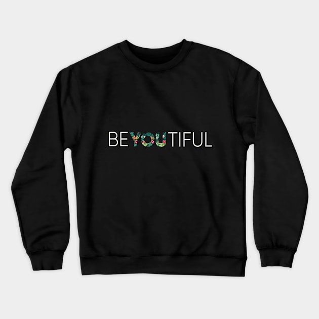 Beyoutiful Minimal Artwork Crewneck Sweatshirt by nilenberg